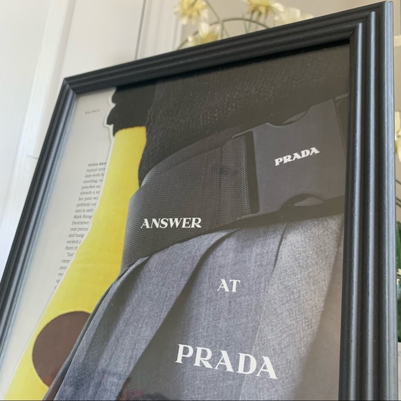 Prada Theme Handmade 8x10 Fashion Collage - Picture 2 of 12